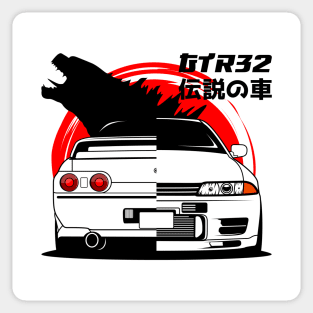 JDM R32 Rear Front Sticker